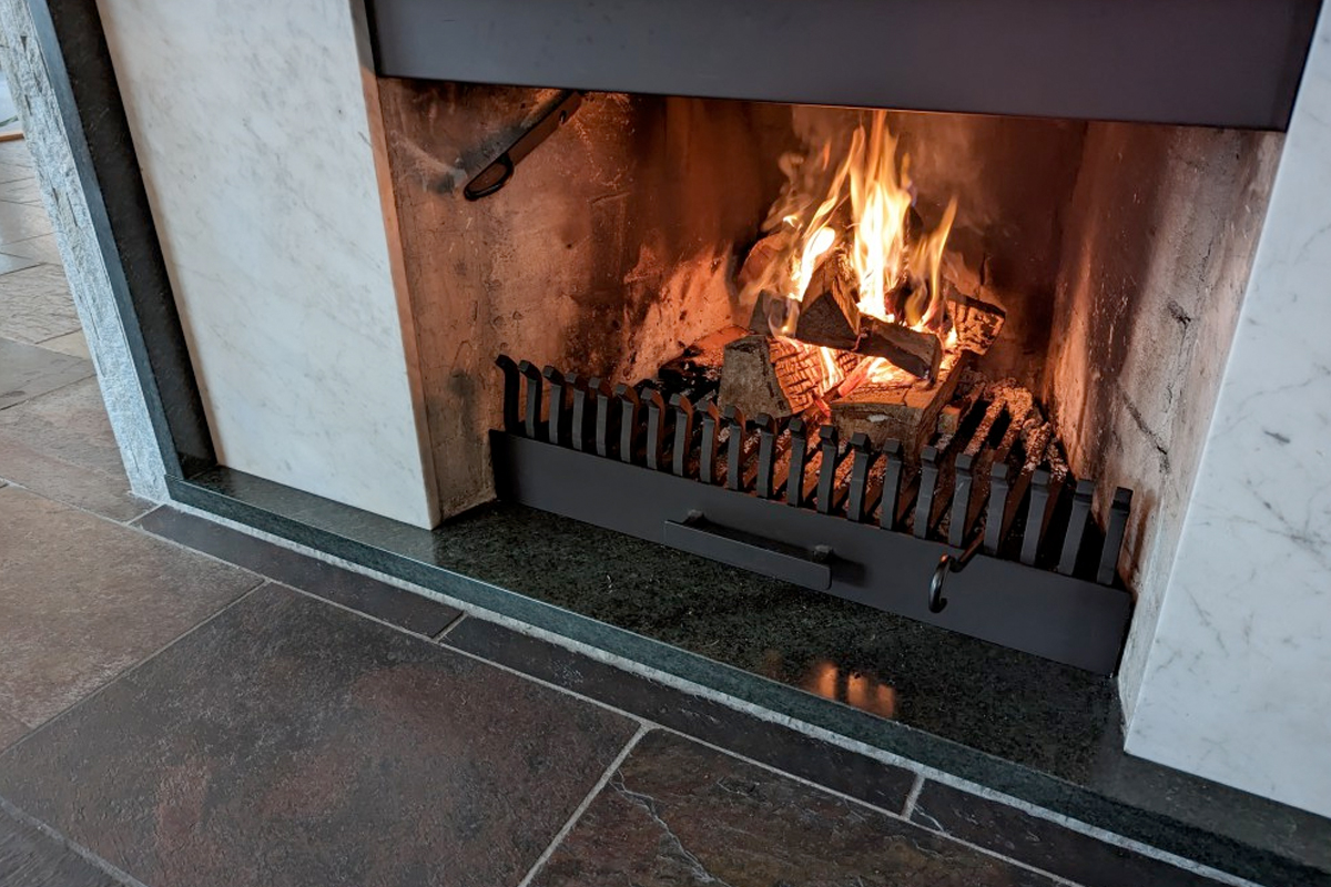 Stookrooster met aslade