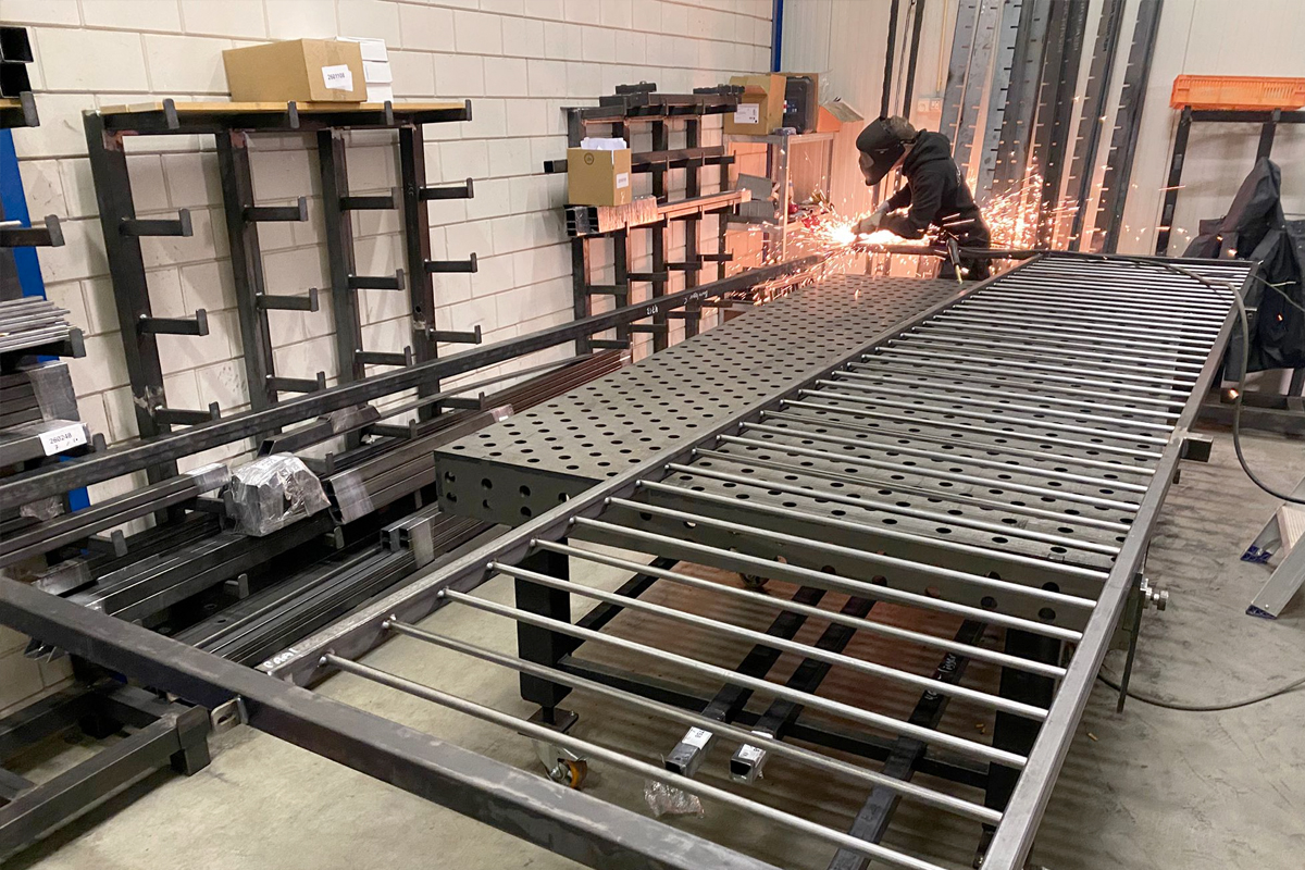 Stalen balustrade laten maken