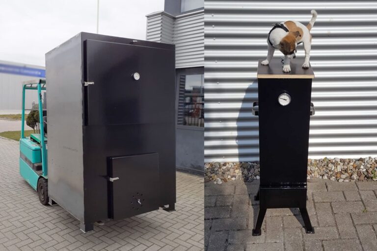 Stalen rookton op maat als cadeau